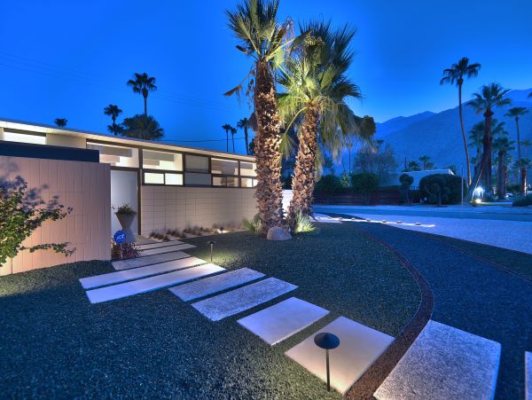 Sleek Minimalist Design Four Bedroom Home In Palm Springs