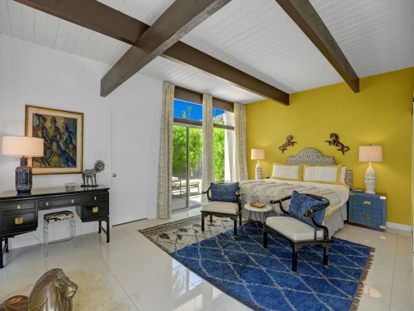 Sleek Minimalist Design Four Bedroom Home In Palm Springs