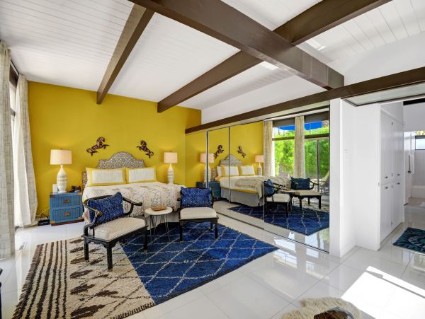 Sleek Minimalist Design Four Bedroom Home In Palm Springs