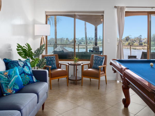 Private Pool Carlsbad Vacation Home 9 Bedrooms Lagoon Front