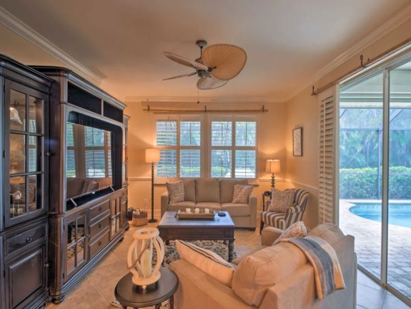 Marco Island Vacation Home With Pool & Spa Sleeps 8 Guests