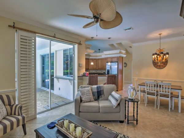Marco Island Vacation Home With Pool & Spa Sleeps 8 Guests