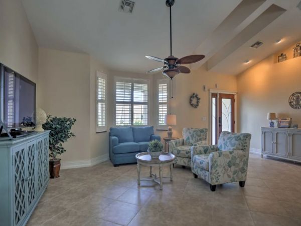 Marco Island Vacation Home With Pool & Spa Sleeps 8 Guests