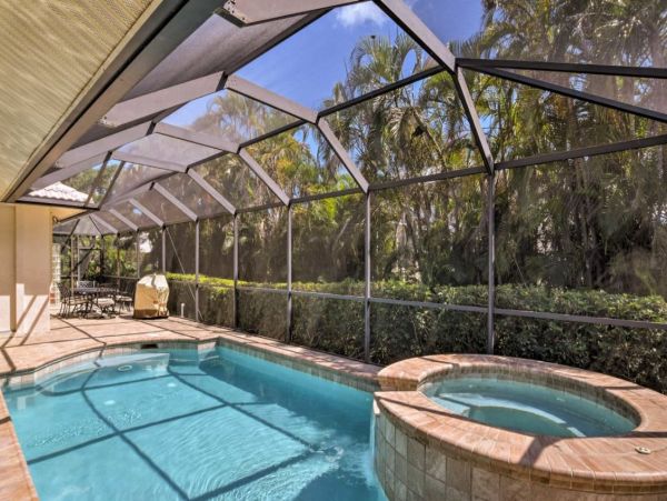Marco Island Vacation Home With Pool & Spa Sleeps 8 Guests