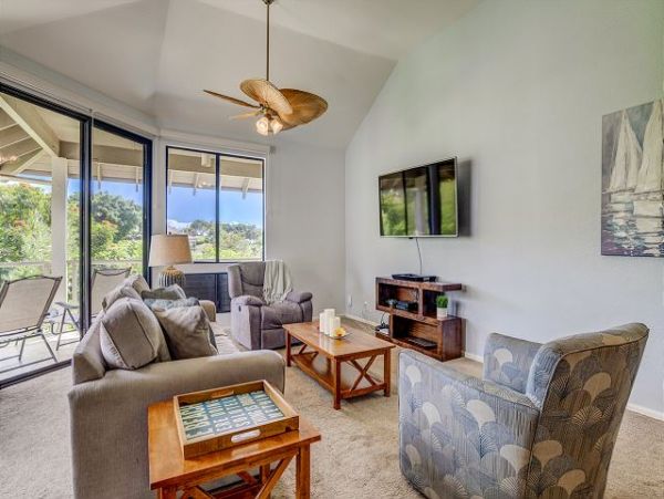 Wailea Vacation Condo Pool and Golf Course Views Sleeps 8