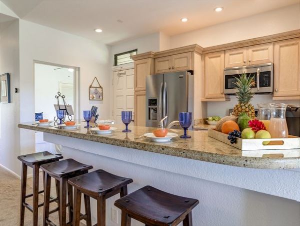 Wailea Vacation Condo Pool and Golf Course Views Sleeps 8