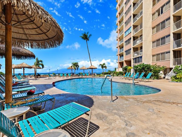 On Beach Kahana Vacation Condo One Bedroom Ocean Views
