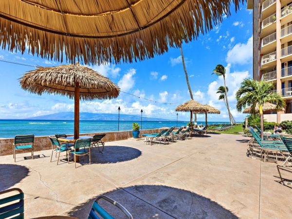 On Beach Kahana Vacation Condo One Bedroom Ocean Views