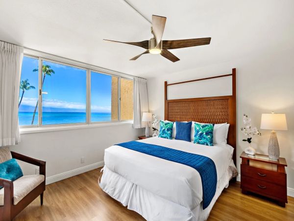 On Beach Kahana Vacation Condo One Bedroom Ocean Views