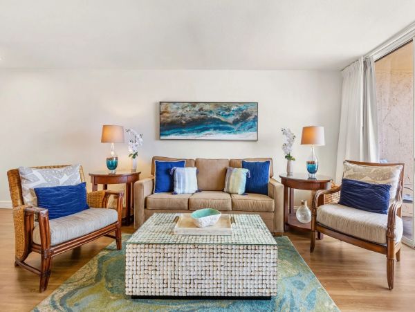 On Beach Kahana Vacation Condo One Bedroom Ocean Views