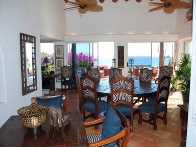 Sea View Six Bedroom Rental Home in Los Cabos Walk to Beach