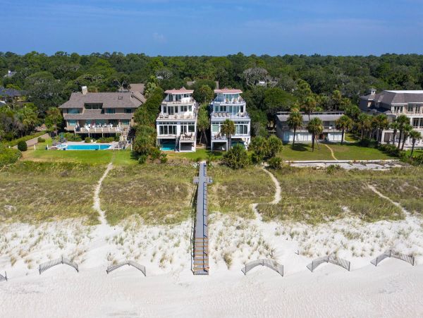 On Beach Hilton Head Vacation Home Private Pool Sleeps 21