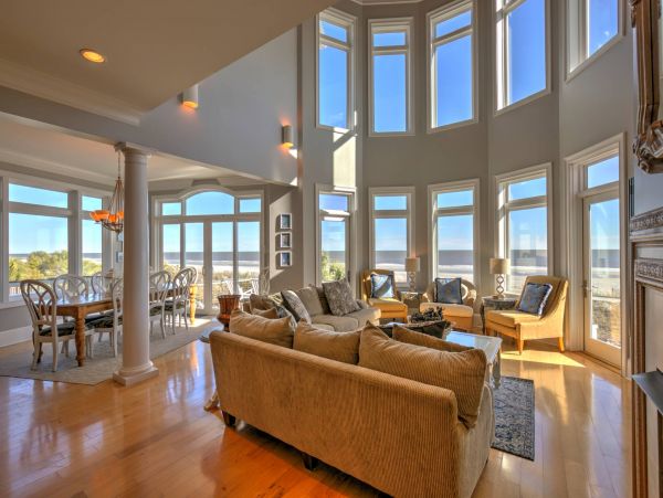 Hilton Head Island Seven Bedrooms Beachfront Rental