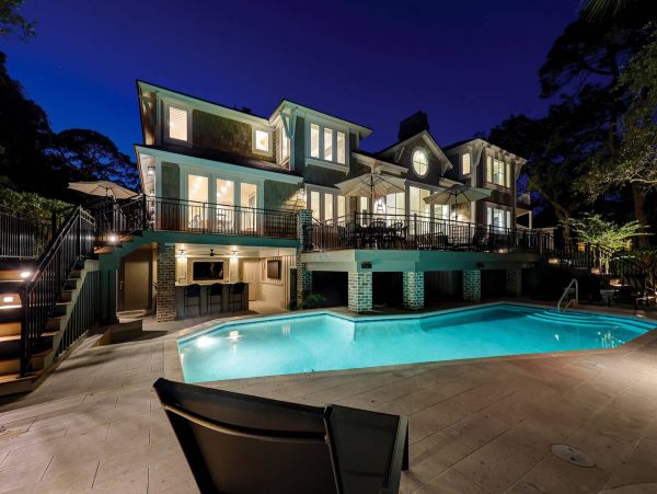 Hilton Head Oceanfront Vacation Rental - South Carolina Beach House Rental with Pool