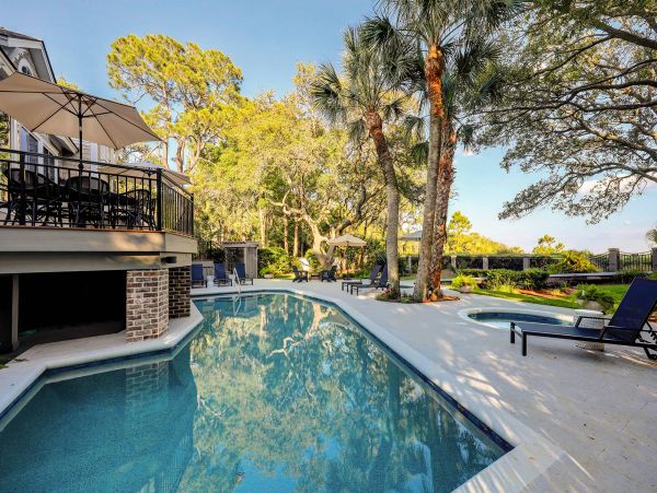 Hilton Head Oceanfront Vacation Rental - South Carolina Beach House Rental with Pool