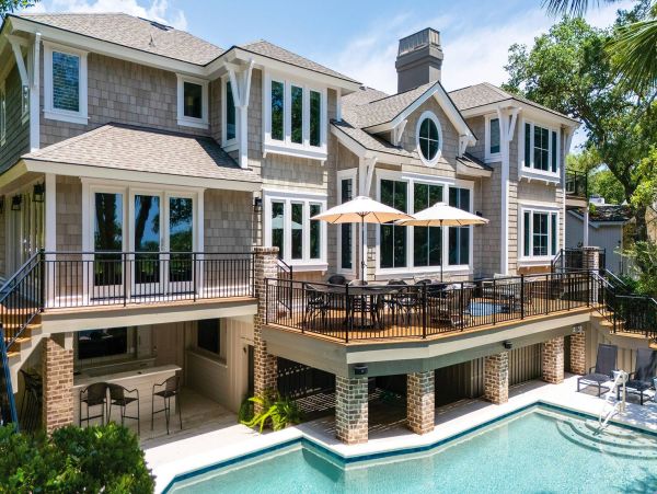 Hilton Head Oceanfront Vacation Rental - South Carolina Beach House Rental with Pool
