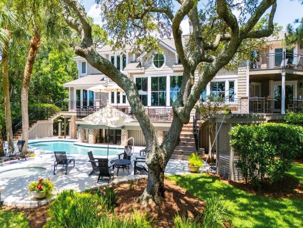 Hilton Head Oceanfront Vacation Rental - South Carolina Beach House Rental with Pool