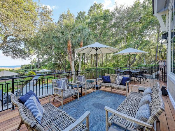 Hilton Head Oceanfront Vacation Rental - South Carolina Beach House Rental with Pool