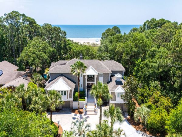 Hilton Head Oceanfront Vacation Rental - South Carolina Beach House Rental with Pool