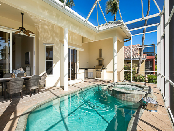 Luxury 4 Bedroom Home in Marco Island With Private Pool