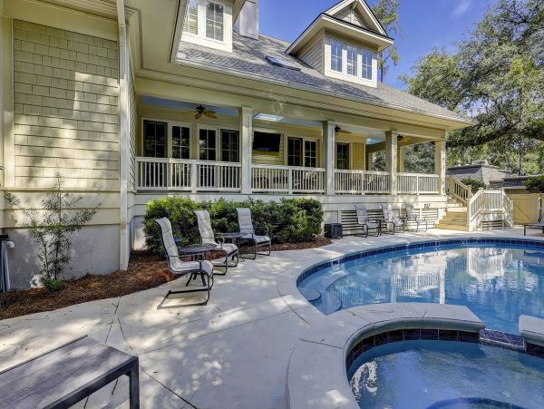 Luxury Hilton Head Vacation Rental - Five Bedroom Beach House with Pool & Spa