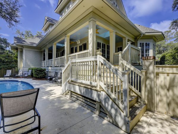 Luxury Hilton Head Vacation Rental - Five Bedroom Beach House with Pool & Spa