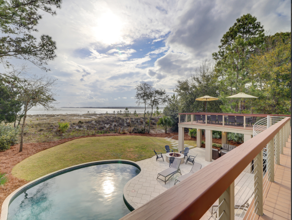 Hilton Head Beach Vacation Home Path to Sandy Beach
