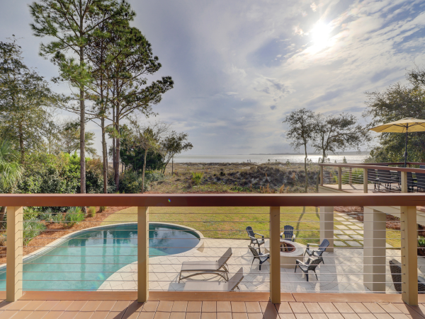 Hilton Head Beach Vacation Home Path to Sandy Beach