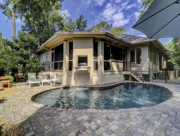 Modern Hilton Head Pool Vacation Home