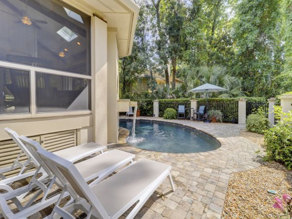 Modern Hilton Head Pool Vacation Home