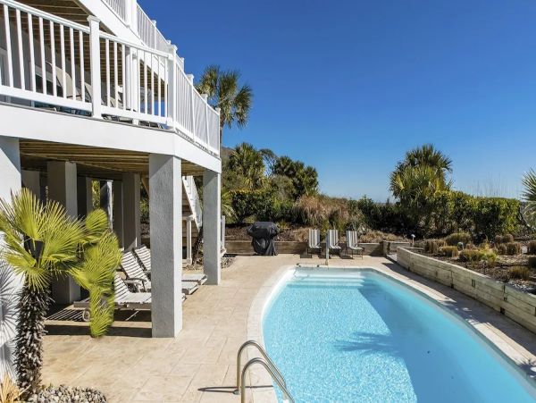 Hilton Head Vacation Home Private Pool Ocean Views