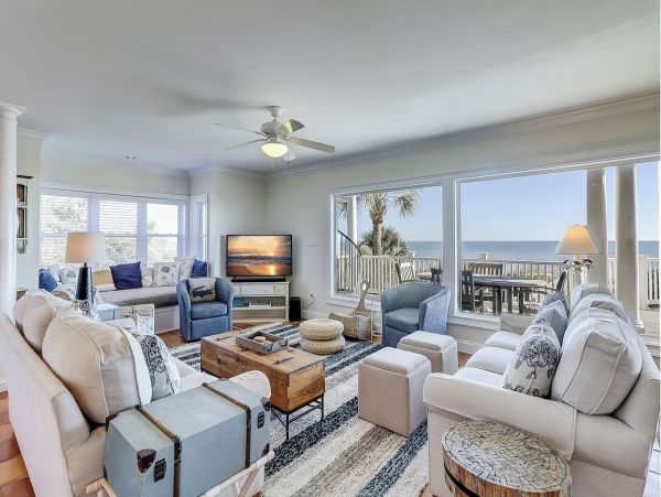 Hilton Head Vacation Home Private Pool Ocean Views