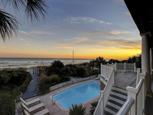 Hilton Head Vacation Home Private Pool Ocean Views