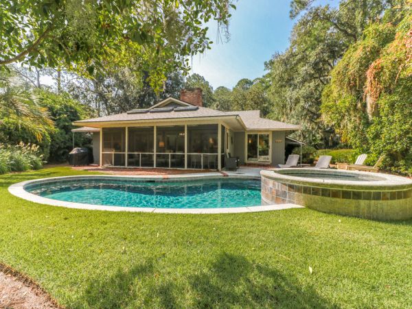 Hilton Head Pool Vacation Home Eight Guests