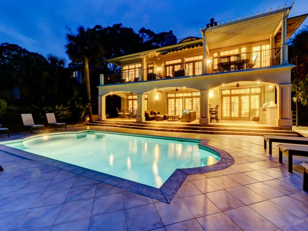 Large Hilton Head luxury Vacation Rental Home