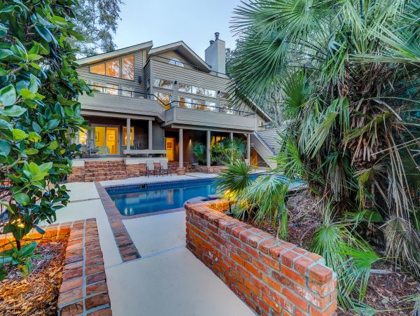 Sea Pines Beach Vacation Home With Pool & Hot Tub 10 Guests
