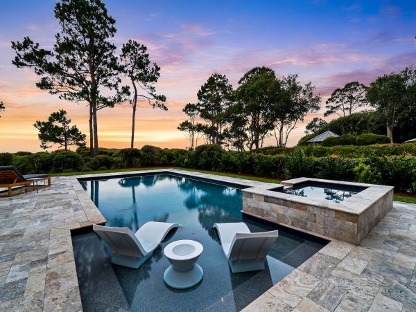 Hilton Head Ocean View House With Private Pool