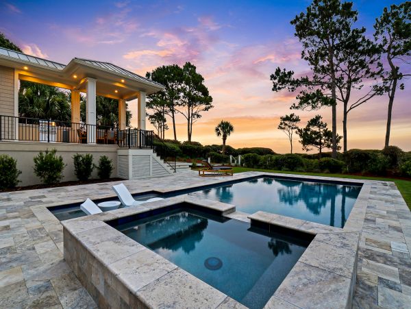 Hilton Head Ocean View House With Private Pool