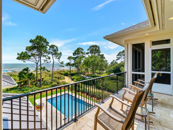 Hilton Head Ocean View House With Private Pool