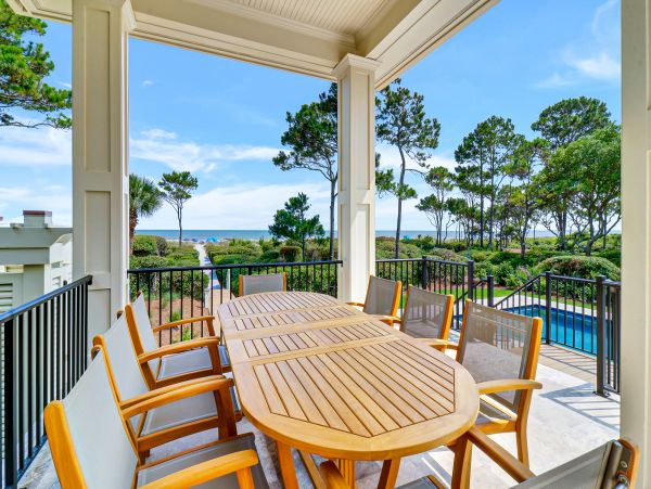 Hilton Head Ocean View House With Private Pool