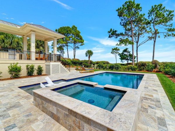 Hilton Head Ocean View House With Private Pool
