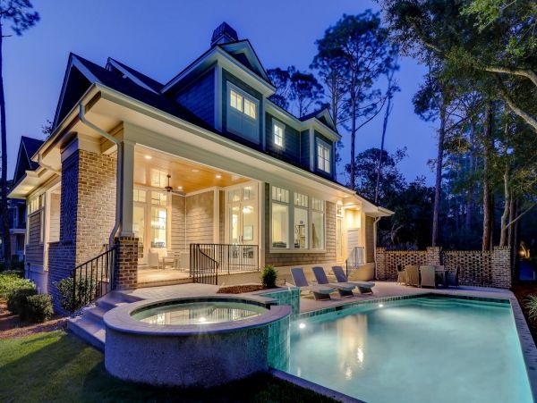 Newly Built Luxurious 6 Bedroom Vacation Home In Hilton Head