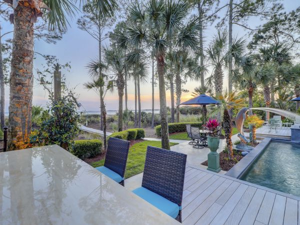 Hilton Head Ocean View Vacation Home with Private Pool