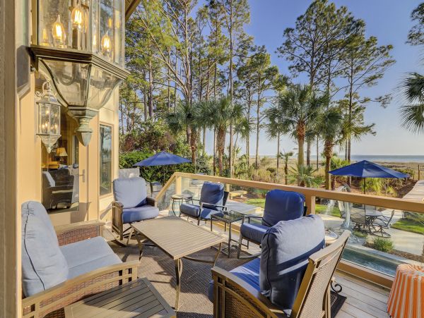 Hilton Head Ocean View Vacation Home with Private Pool