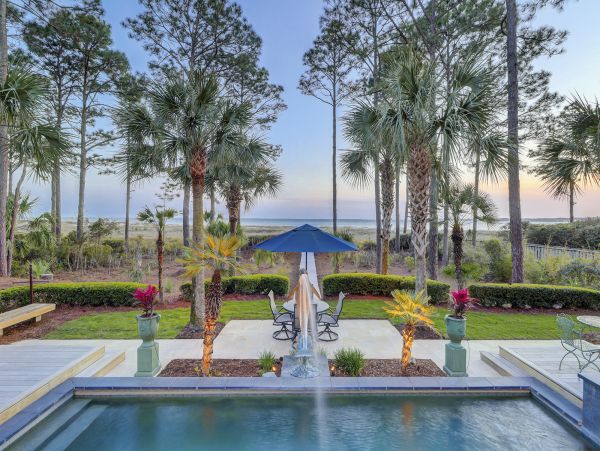 Hilton Head Ocean View Vacation Home with Private Pool