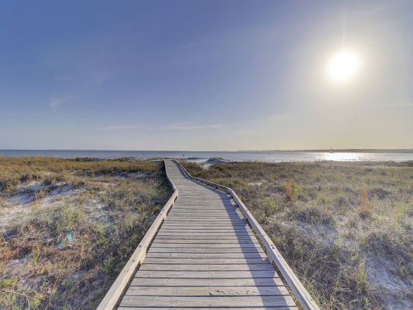 Hilton Head Ocean View Vacation Home with Private Pool