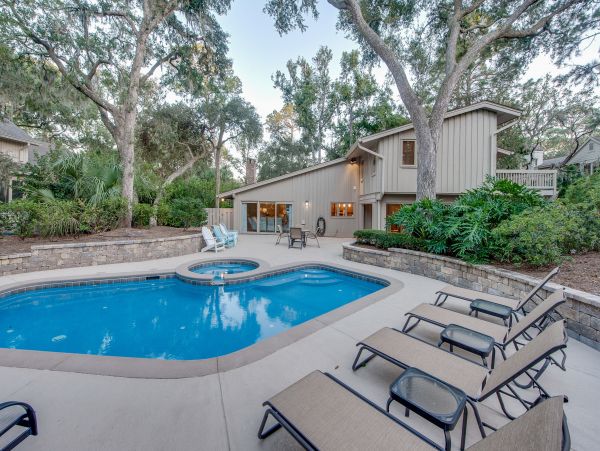 Sea Pines Beach Vacation Home With Pool & Hot Tub 12 Guests