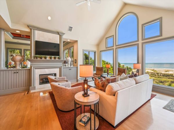 Hilton Head Oceanfront Vacation Rental with Private Pool - Luxury Coastal Home with Panoramic Views
