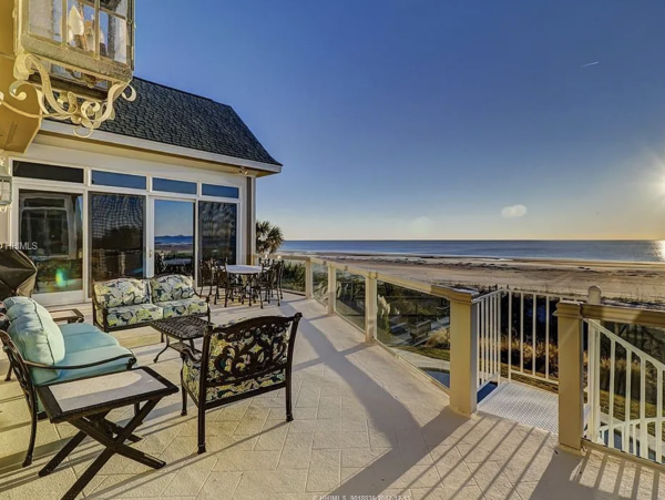 Luxury Beachfront Vacation Home In Hilton Head 22 Guests