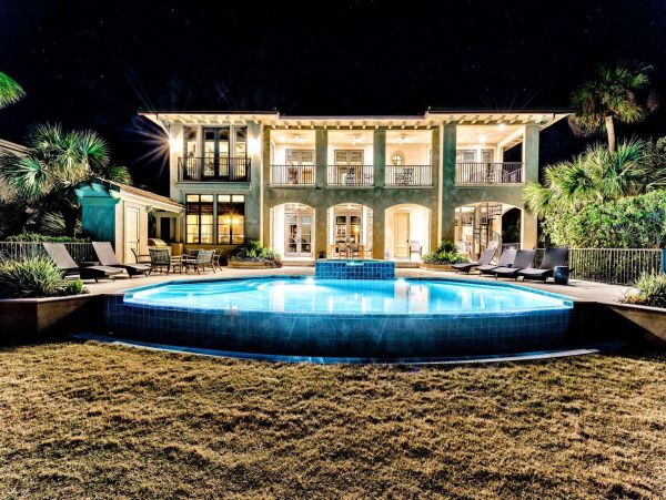 Hilton Head Luxury Vacation Rental Home Six Bedrooms